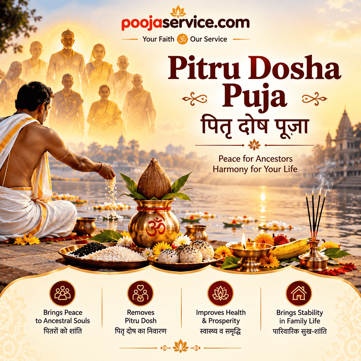 Pitru Dosha Puja — पितृ दोष पूजा