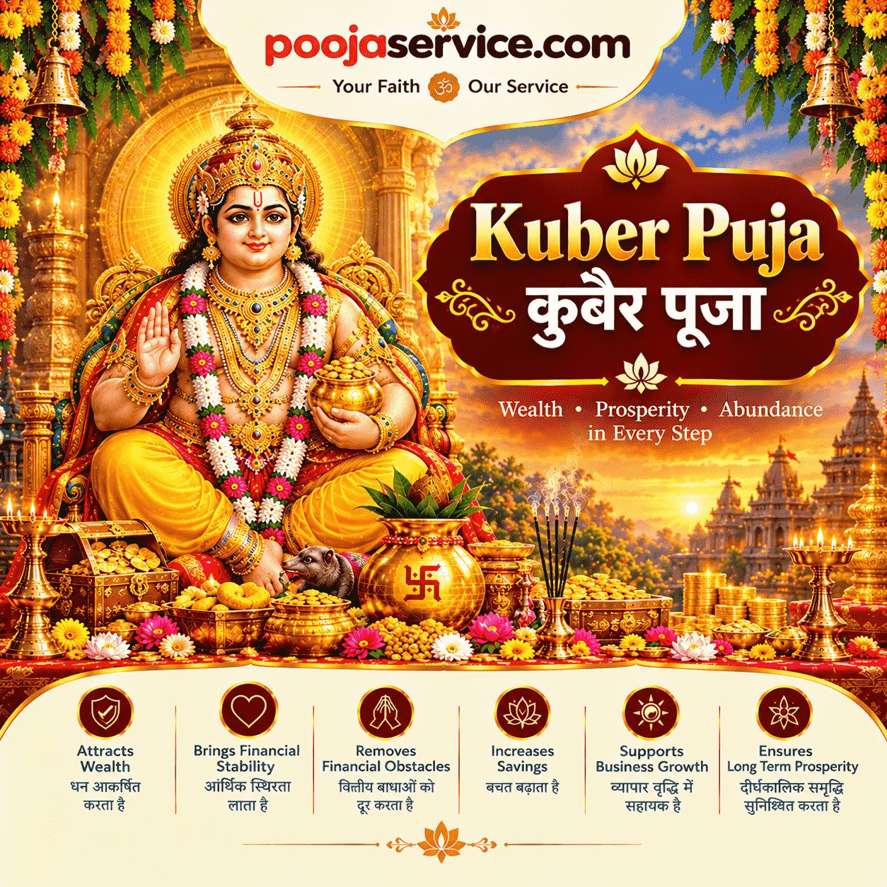 Kuber Puja — कुबेर पूजा