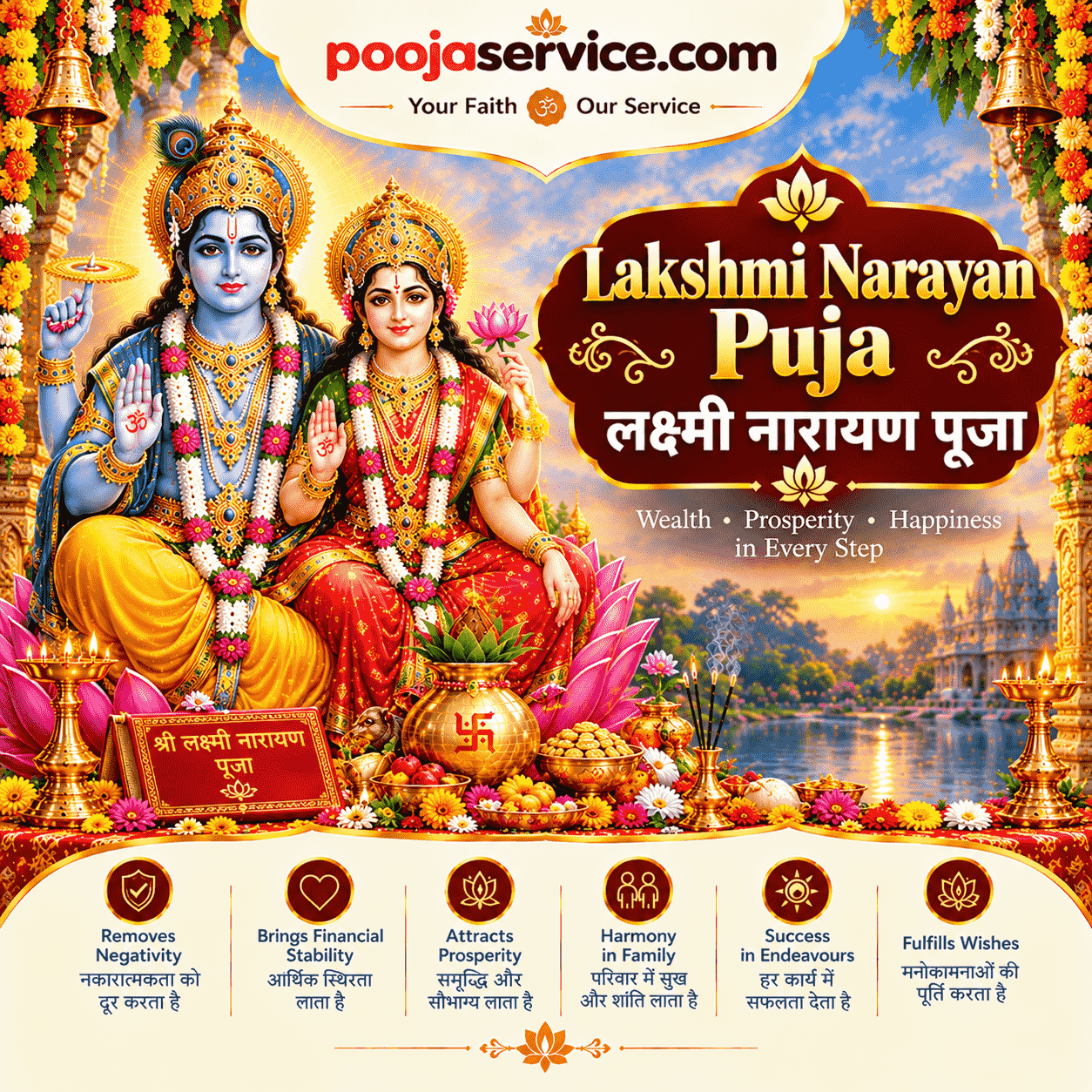 Lakshmi Narayan Puja — लक्ष्मी नारायण पूजा
