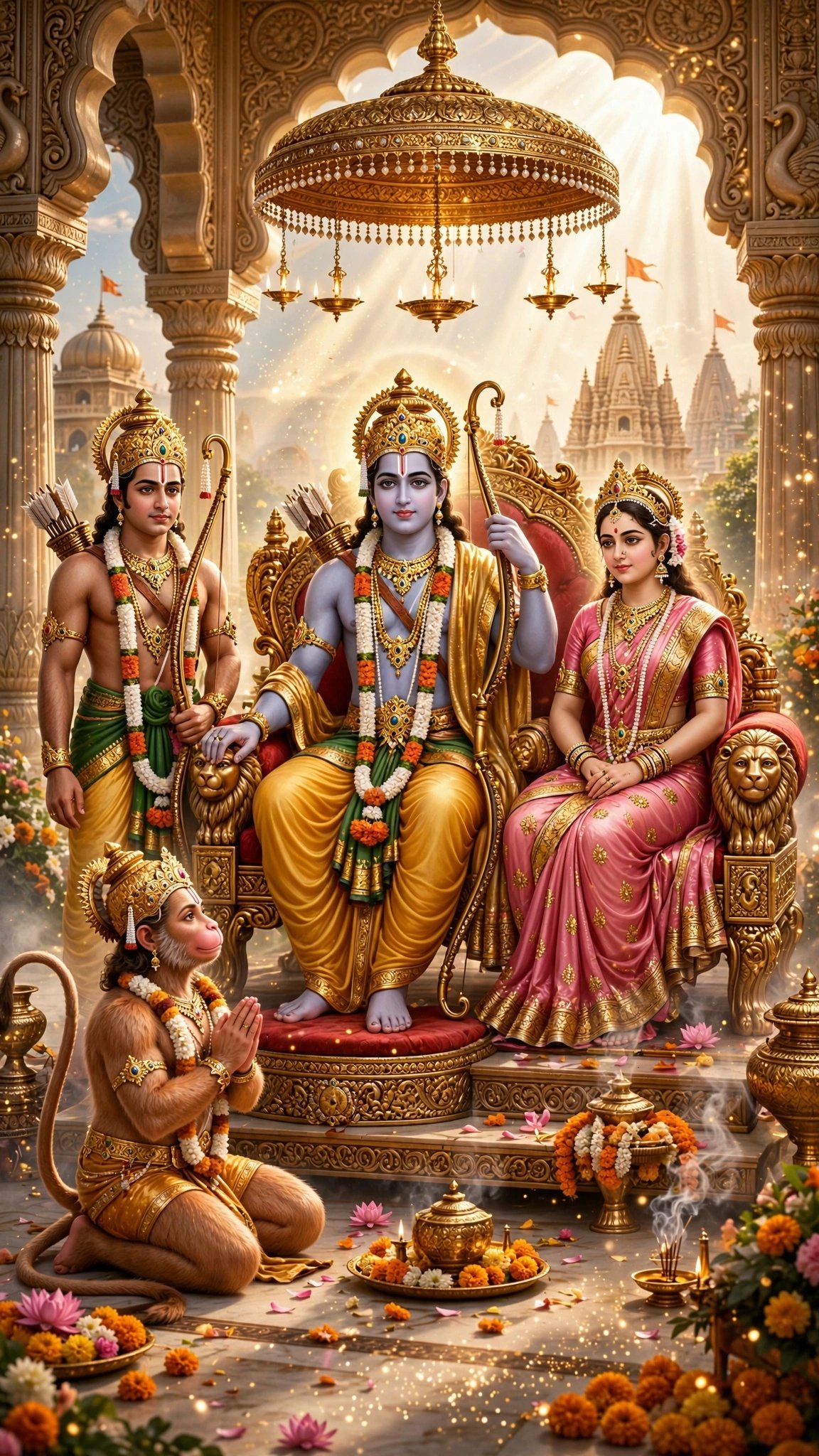 Ram Darbar HD Wallpaper
