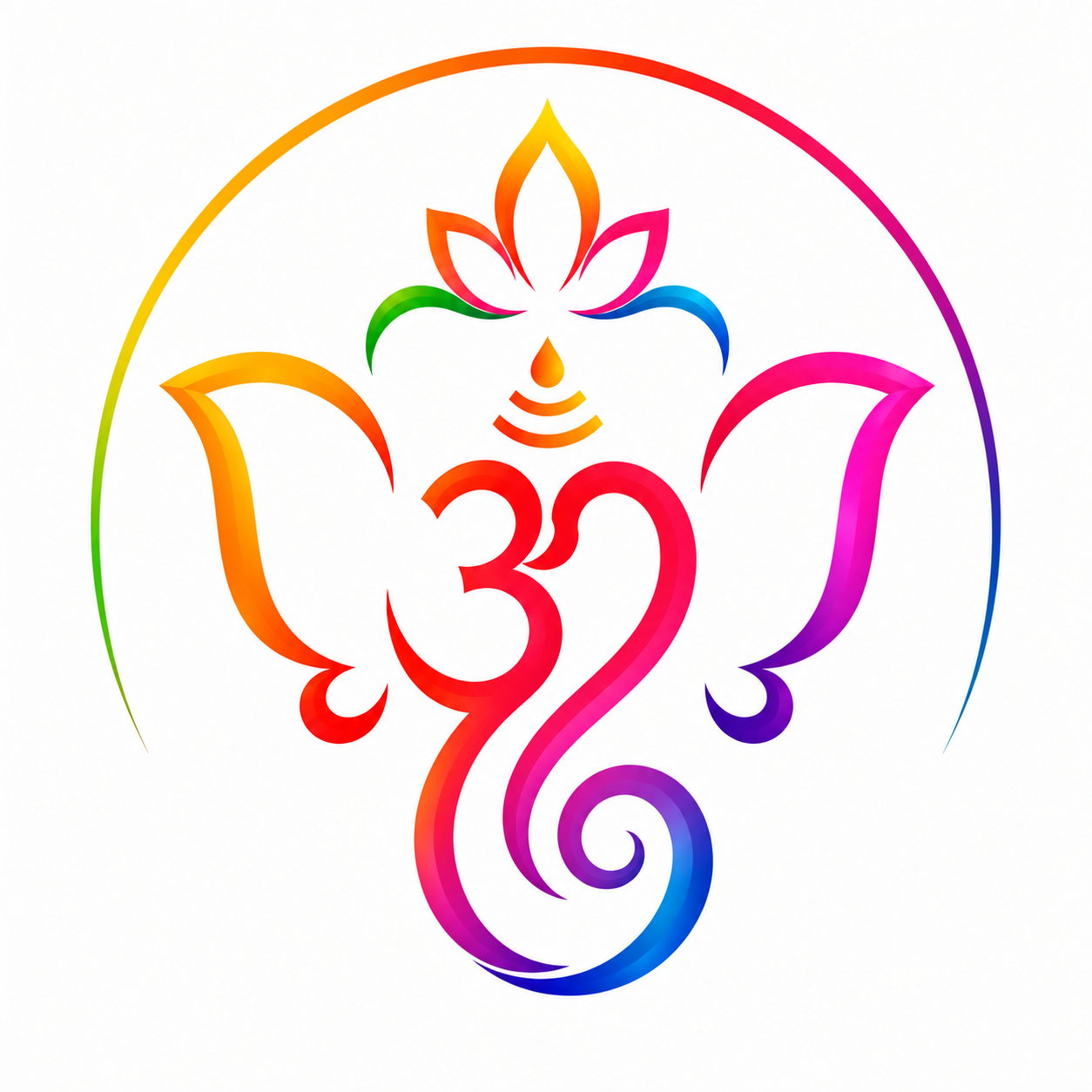 Pooja Service Logo